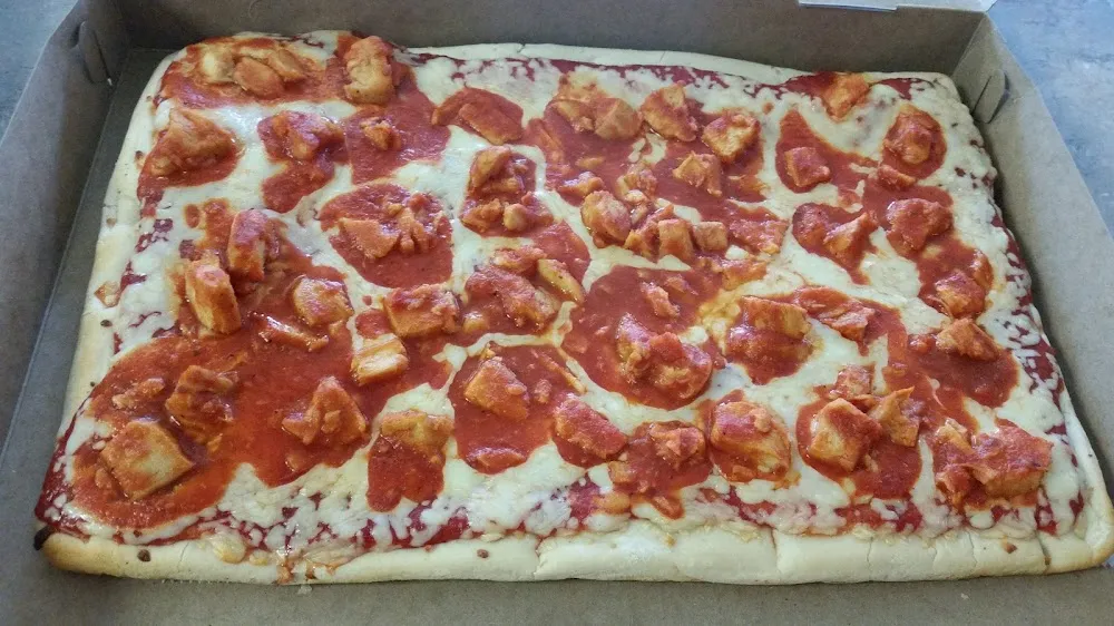 Large Square Pizza
